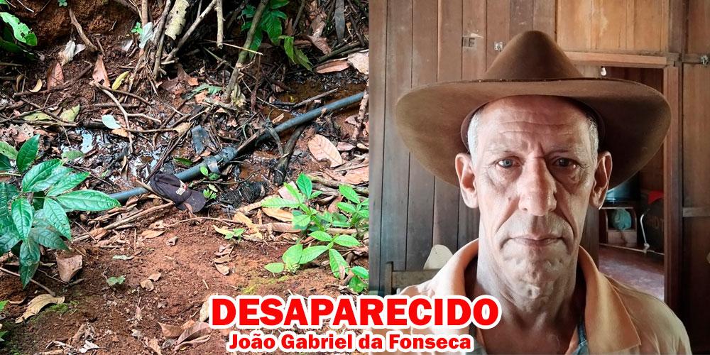 Um idoso de 70 Anos está desaparecido na região garimpeira do Jardim do Ouro em Itaituba PA