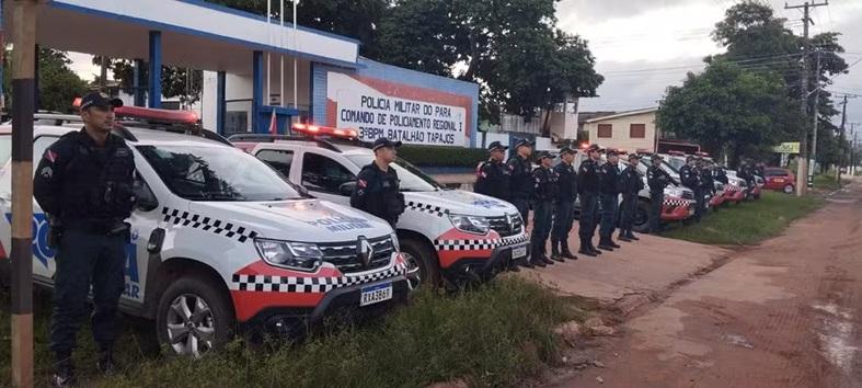Policia Militar deflagra operação ocupação lV em Santarém no Pará