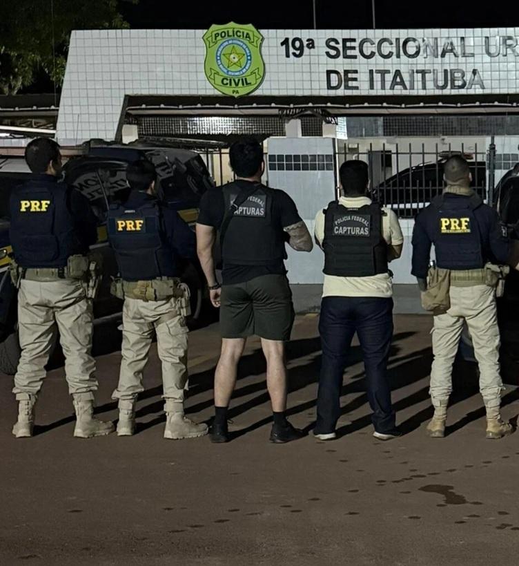 Foragido por tráfico de drogas é preso em ação conjunta de forças de segurança em Itaituba