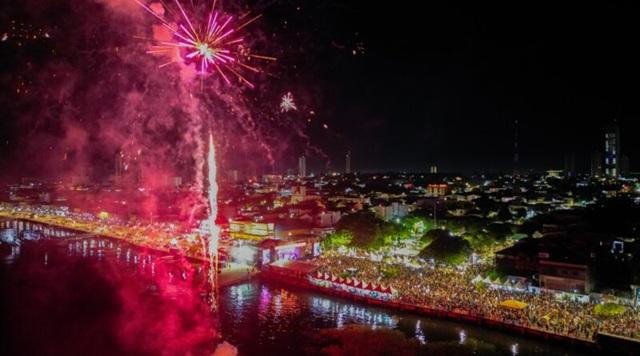 aniversário de 365 anos de Santarém, reune milhares de pessoas na orla da cidade.