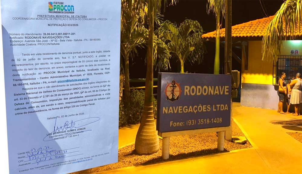 Justiça e PROCON suspendem aumento de tarifas e garantem gratuidade para pedestres na travessia da Rodonave em Itaituba