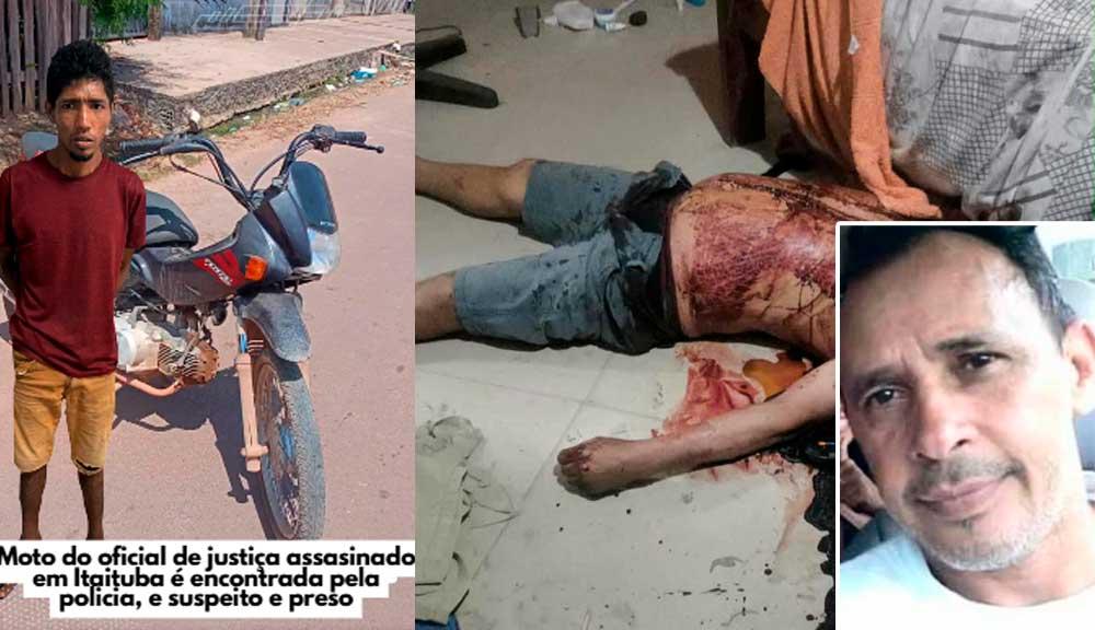 Suspeito da morte de oficial de Justiça é preso em Itaituba no Pará