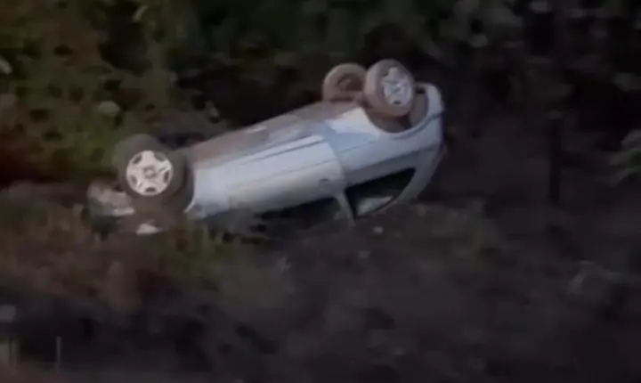 Um veículo foi encontrado capotado na BR-230 entre Itaituba e Jacareacanga